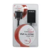 Адаптер Cablexpert HDMI - VGA (F/M), 0.15 м, Black (A-VGA-HDMI-01) - 4