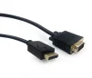 Кабель Cablexpert DisplayPort - VGA (M/M), 1.8 м, чорний (CCP-DPM-VGAM-6) пакет - 1