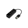 Концентратор Grand-X Travel 4хUSB2.0 Black (GH-403) - 4
