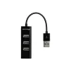 Концентратор Grand-X Travel 4хUSB2.0 Black (GH-403) - 2