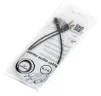 Аудіо-кабель Cablexpert (CCA-418M) 3.5 mm 4-pin-2х3.5 mm stereo, 0.2м, чорний - 2