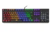 Клавіатура Motospeed CK107 Outemu Blue RGB Ukr Black (mtk96mb) - 1
