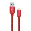 Кабель ColorWay USB-Lihgtning, 1м Red (CW-CBUL004-RD) - 1
