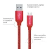 Кабель ColorWay USB-MicroUSB, 1м Red (CW-CBUM002-RD) - 2