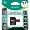 Карта пам`ятi MicroSDHC 32GB UHS-I Class 10 Apacer + SD adapter (AP32GMCSH10U5-R) - 3