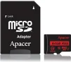 Карта памяти MicroSDHXC 64GB UHS-I Class 10 Apacer + SD адаптер (AP64GMCSX10U5-R) - 1