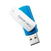 Флеш-накопичувач USB3.1 32GB Apacer AH357 Blue/White (AP32GAH357U-1) - 2