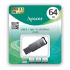 Флеш-накопитель USB3.1 64GB Apacer AH360 Metal Black (AP64GAH360A-1) - 4