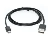 Кабель REAL-EL Pro USB2.0 AM-micro USB type B 1.0M чорний - 1