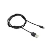 Кабель Canyon USB - Lightning 1м, Black (CNS-MFICAB01B) - 1