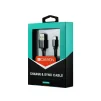 Кабель Canyon USB - Lightning 1м, Black (CNS-MFICAB01B) - 3