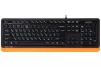 Клавиатура A4Tech FK10 Ukr Orange USB - 1