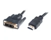Кабель REAL-EL HDMI - DVI, (M/M), 1.8 м, Black (EL123500013) - 1