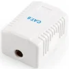 Розетка накладна CABLEXPERT RJ-45 Cat.6 UTP White (NCAC-1U6-01) - 2