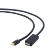Кабель Cablexpert mini Displayport - HDMI V 1.2 (М/М), 1.8 м, чорний (CC-mDP-HDMI-6) пакет - 1