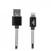 Кабель Cablexpert (CCPB-L-USB-06BK) USB 2.0 A - Lightning, преміум, 2.4А, 1м, чорний - 1