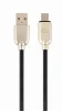 Кабель Cablexpert (CC-USB2R-AMmBM-2M) USB 2.0 A - microUSB, преміум, 2м, чорний - 1