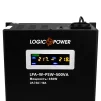 Источник бесперебойного питания LogicPower LPA-W-PSW-500VA (350Вт)2A/5A/10A, Lin.int., AVR, 1 x евро, LCD, металл, с правильной синусоидой 12V, настенный - 3