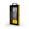 Кабель Cablexpert (CC-USB2S-AMLM-2M-BG) USB 2.0 A - Lightning, преміум, 2м, сірий - 2
