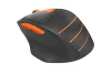 Мишка бездротова A4Tech FG30 Black/Orange USB - 2