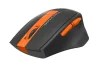 Мишка бездротова A4Tech FG30 Black/Orange USB - 4