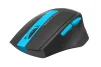 Мишка бездротова A4Tech FG30 Black/Blue USB - 4
