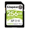 Карта памяти SDXC 256GB UHS-I/U3 10 Kingston Canvas Select Plus R100/W85MB/s (SDS2/256GB) - 1