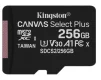 Карта памяти MicroSDXC 256GB UHS-I/U3 10 Kingston Canvas Select Plus R100/W85MB/s (SDCS2/256GBSP) - 1