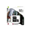 Карта пам`яті MicroSDXC 512GB UHS-I/U3 Class 10 Kingston Canvas Select Plus R100/W85MB/s + SD-адаптер (SDCS2/512GB) - 3