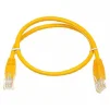 Патч-корд UTP Atcom RJ45, Cat.6, мідь, 1 м, жовтий - 2