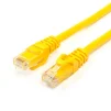 Патч-корд UTP Atcom RJ45, Cat.6, мідь, 3 м, жовтий - 1