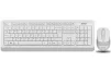 Комплект (клавиатура, мышка) беспроводной A4Tech Fstyler FG1010 White USB - 1
