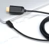 Адаптер-кабель Vention Type-C - HDMI (M/M), 2 м, Black (CGUBH) - 3