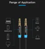 Кабель Vention Audio 3.5 mm M - 3.5 mm M, 0.5 m, Black (P350AC050-B-M) - 6