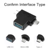 Адаптер Vention USB 3.1 Type-C/USB 3.0 OTG AF/microUSB BM (CDIB0) - 6