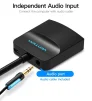 Адаптер Vention VGA-HDMI, 0.2 m, со звуком и питанием (ACNBB) - 6
