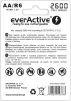 Акумулятор everActive AA/HR06 Ni-MH 2600mAh BL 4шт - 2