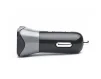 Автомобільний зарядний пристрій REAL-EL CA-30 QC3.0 (1USBx3A) Black/Grey - 5