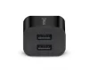 Мережевий зарядний пристрій REAL-EL CH-210 (2USB, 2.1A) Black - 6