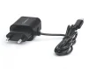 Сетевое зарядное устройство REAL-EL CH-217 (2USB, 2.1A) Black + кабель Lightning - 2