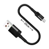Кабель Grand-X USB-Lightning, Cu, 0.2м, Power Bank, Black (FM-20L) - 2