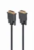 Кабель Cablexpert DVI - DVI (M/M), Dual link, 3 м, чорний (CC-DVI2-BK-10) - 1