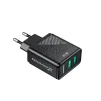 Сетевое зарядное устройство для Grand-X (2xUSB 3.1А) Black (CH-60) - 2
