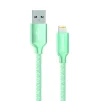 Кабель ColorWay USB-Lihgtning, 1м Mint (CW-CBUL004-MT) - 1