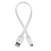 Кабель ColorWay USB-MicroUSB, 0.25м White (CW-CBUM-MUM25W) - 1