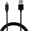 Кабель Grand-X USB-microUSB, Cu, 2,1A, Black, 1m (PM01S) - 1