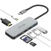 Концентратор USB 3.1 Type-C Grand-X PD Сharging HDMI/3хUSB/Type-C/OTG/CR (SG-512) - 1