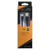 Кабель Grand-X USB-microUSB, Cu, 2.1A, 1.2м Black (NM012BK) - 2