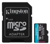 Карта памяти MicroSDXC 512GB UHS-I/U3 Class 10 Kingston Canvas Go! Plus R170/W90MB/s + SD-адаптер (SDCG3/512GB) - 1