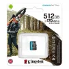 Карта памяти MicroSDXC 512GB UHS-I/U3 Class 10 Kingston Canvas Go! Plus R170/W90MB/s (SDCG3/512GBSP) - 3